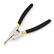 45 # стальные плоскогубцы с загнутым концом TOOL-WH0129-17-2