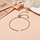 Изготовление браслета-слайдера из нержавеющей стали 304 Rolo Chain X-AJEW-JB01117-02-2