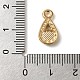 Подвески из сплава эмали и стразов X1-ENAM-U003-02G-09-3