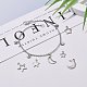 Устойчивые к потускнению 200 шт. 10 стильные подвески из нержавеющей стали 304 STAS-LS0001-33P-6
