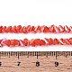 Гальванические непрозрачные стеклянные бусины GLAA-N022-4mm-14-2