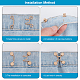 8 набор из 4 стильных литой кнопки для джинсов DIY-GF0005-94-5