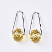 Граненые подвески стекла STAS-S079-134E