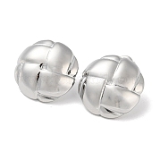 Серьги-гвоздики из нержавеющей стали 304 EJEW-G367-01P
