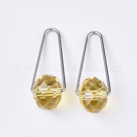 Граненые подвески стекла STAS-S079-134E-1