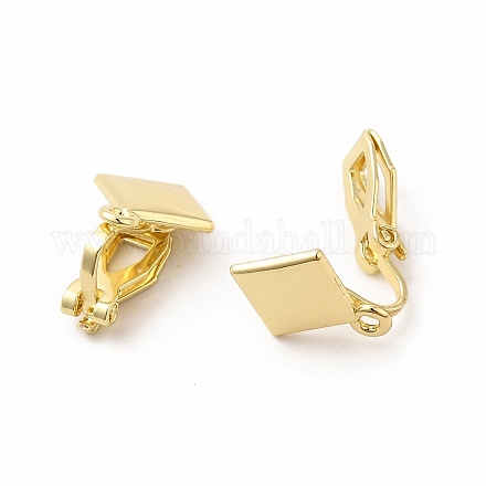 Серьги-клипсы из сплава PALLOY-M208-04G-1