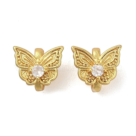 Латунные микро проложить кубического циркония подвески KK-U045-04G-1