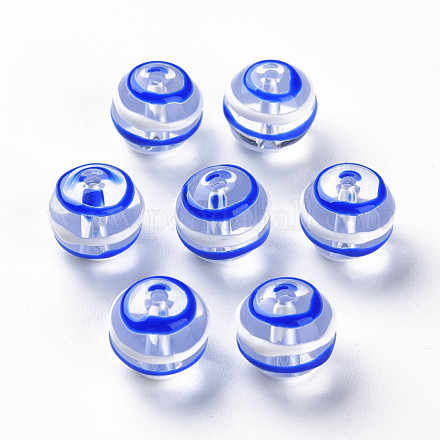 Прозрачные стеклянные бусины GLAA-N049-001A-1