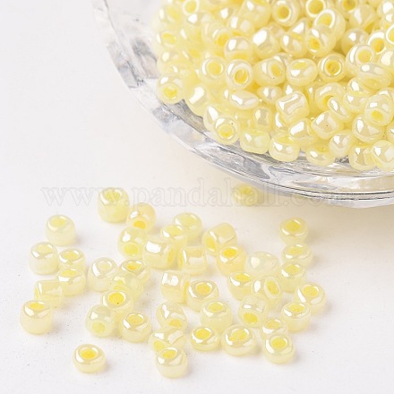 Diy craft бусы 6/0 цейлонский круглый стеклянный бисер X-SEED-A011-4mm-152-1