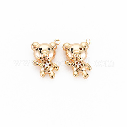 Латунные микро проложить кубического циркония подвески KK-S364-261-1