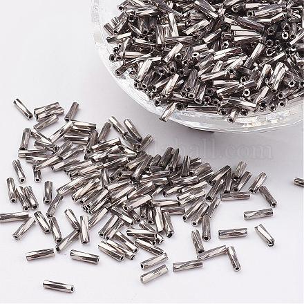 Стеклянные витые бусины SEED-E002-6mm-TH-1
