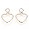 Brass Pendants, Nickel Free, Triangle, Real 18K Gold Plated, 16x11.5x1mm, Hole: 2mm