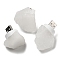 Nuggets Natural Quartz Crystal USB Night Light, Healing Raw Stone Night Lamp for Bedroom Home Decor, 32~47x26~42x30~55mm