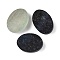 Natural Fluorite Cabochons, Oval, 18x13x8.5~10.5mm