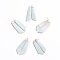 Natural Hemimorphite Pendants, for Jewelry Making, Wing, 43~44.5x10~11x3.5~5mm, Hole: 1.2mm