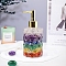 Gemstone Dispenser Pump Bottles, Shower Shampoo Cosmetic Emulsion Storage Bottle, Column, 7.5x17cm, Capacity: 160ml(5.41fl. oz)
