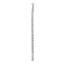 Brass Crystal Rhinestone Cup Chain Big Pendants, Tassel Pendants, Platinum, 70x3x2mm, Hole: 2mm