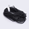 Plastic Net Thread Cord, Black, 4mm, 50Yards/Bundle(150 Feet/Bundle)