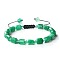 Bohemian Style Natural Banded Agate/Striped Adjustable Braided Bracelets for Women