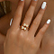 Sweet Butterfly Bow Ring for Women, Perfect for Date, Party, Wedding.