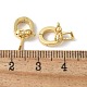 Латунные микропроволочные кубические циркониевые подвески KK-D324-08G-3