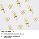 12шт 2 стильные латунные подвески KK-DC0002-41-3