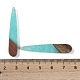 Подвески из смолы и дерева WOOD-F015-01H-3