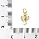 Латунные микро проложить кубического циркония подвески ZIRC-I356-23G-3