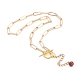 Lariat ожерелья NJEW-JN03028-03-2