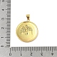 Латунные микро проложить кубического циркония подвески KK-E111-04G-3