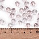 Стеклянные бусины прозрачных цветов SEED-Z004-T8MM-09-4