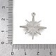 Подвески из сплава и страза FIND-F013-05P-3