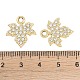 Подвески из сплава и страза FIND-M018-24C-G-3