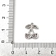 Латунные микро проложить кубического циркония подвески KK-M322-48P-04-3