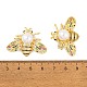 Латунные микро проложить кубического циркония подвески KK-E108-36G-3