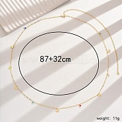 Элегантные летние железные стразы цепи от сглаза WG1474-2