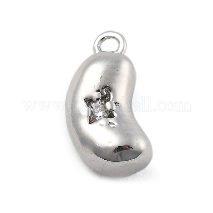 Латунные микро проложить кубического циркония подвески KK-D283-23P-1