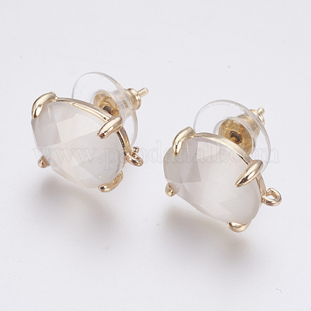 Серьги из граненого стекла GLAA-F084-A07-1