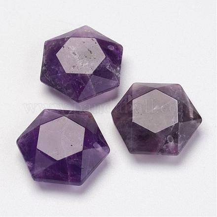 Подвески из натурального аметиста  G-P264-02-1