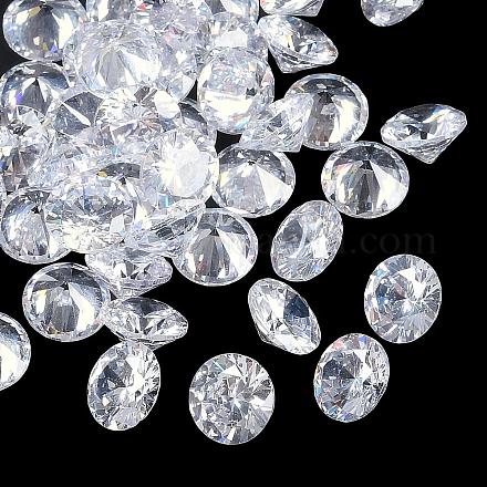 Кубического циркония кабошоны ZIRC-M002-8mm-007-1