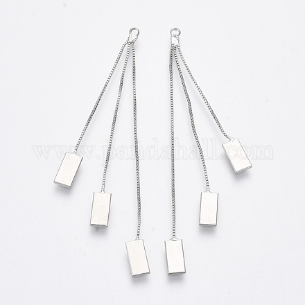 Латунные цепочки с кисточками большие подвески KK-S348-466P-NF-1