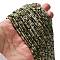Natural Green Rutilated Quartz Beads Strands, Faceted Round, 3mm, Hole: 0.7mm, about 123~132pcs/strand, 14.57''~14.96''(37~38cm)