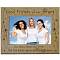 MDF Photo Frames, Glass Display Pictures, for Tabletop Display Photo Frame, Rectangle, Star, 241x191mm