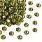 Preciosa® MAXIMA Crystal No Hotfix Flatback Stones, Czech Crystal, Dura Foiling, Round(438 11 615 Chaton Rose), 50230 Olivine, SS8(2.3~2.5mm)