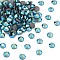 Preciosa® Crystal Hotfix Flatback Stones, Czech Crystal, Round(438 11 612 Chaton Rose VIVA 12 ®), 50020 200 Green Tourmaline AB, SS16(3.8~4mm)