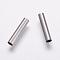 Tarnish Resistant 304 Stainless Steel Tube Beads, Stainless Steel Color, 15x3mm, Hole: 2.5mm