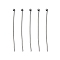 Tarnish Resistant 304 Stainless Steel Ball Head pins, Stainless Steel Color, 35x0.7mm, 21 Gauge, Head: 1.9mm, about 500pcs/bag