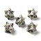 Natural Sesame Jasper/Kiwi Jasper Beads, No Hole/Undrilled, Merkaba Star, 14.5~15x14.5~15x14.5~15mm