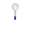 Needle Threader & Round Magnifying Glass, Easy Threader with Magnifying Glass, Dodger Blue, 66x30mm