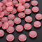 Imitation Jelly Acrylic Beads, Flat Round, Salmon, 12x5mm, Hole: 1.4mm, about 1110pcs/500g